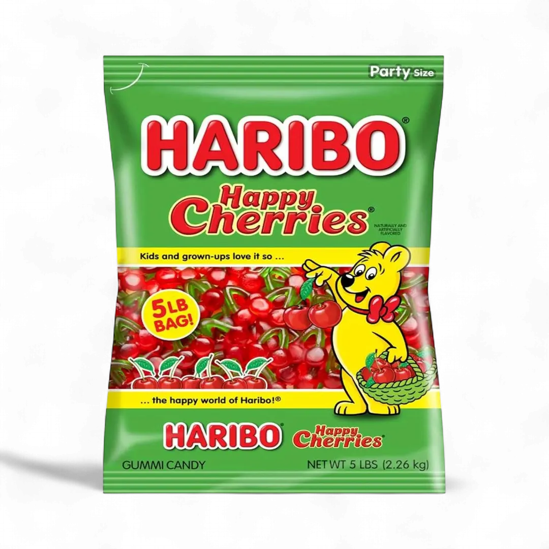 Haribo Happy Cherries 5 Pound Bag