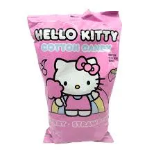Hello Kitty 3.1 Oz Cotton Candy Cherry Strawberry Single Bag