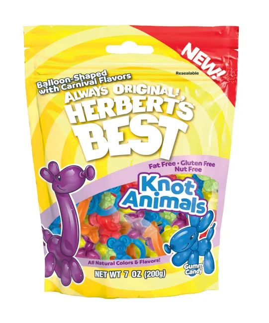 Herbert's Balloon Knot Animal Gummy 7oz 10ct