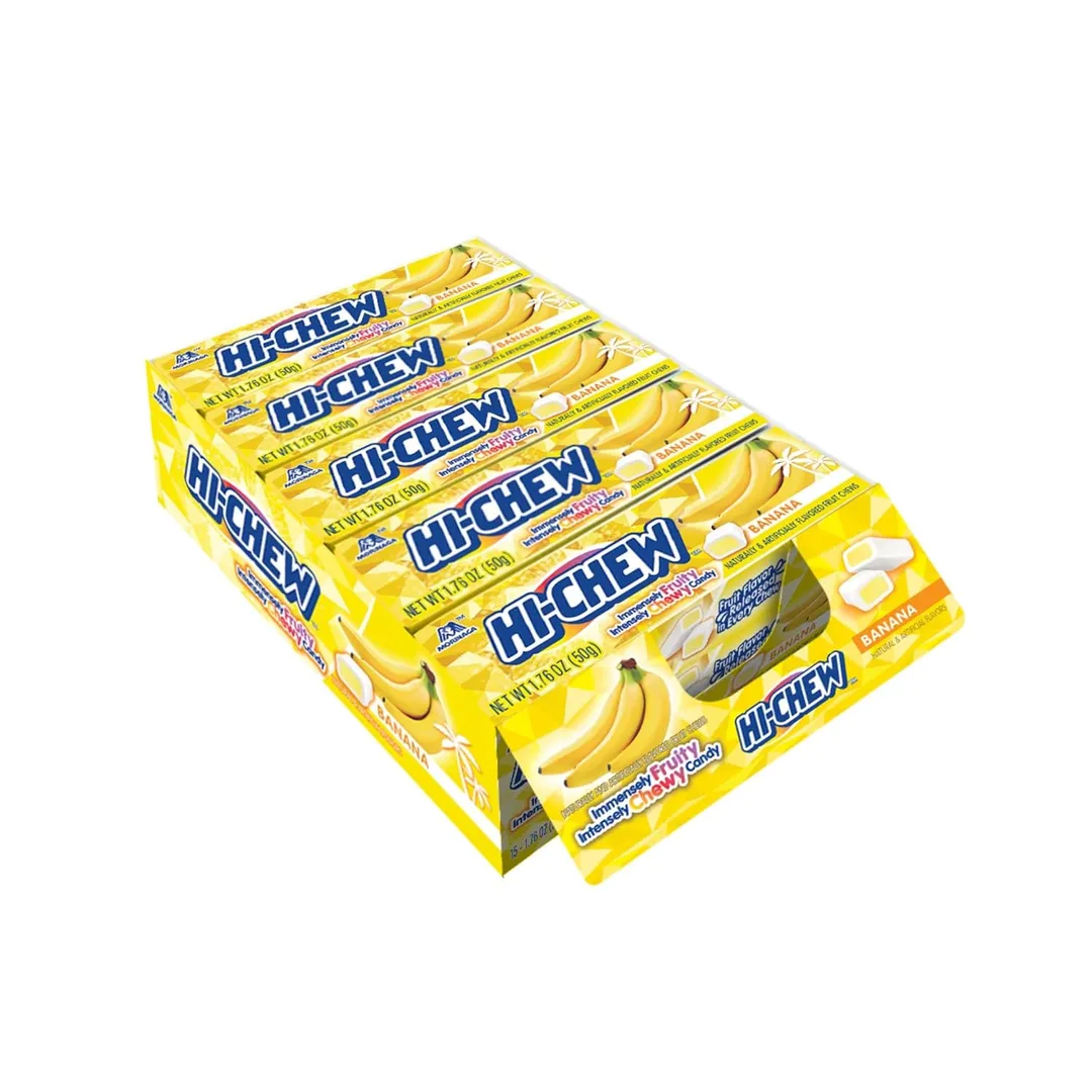 Hi-Chew Banana Gum Tray 1.76 oz 15 ct