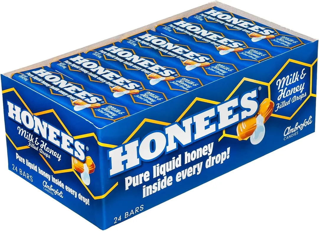 Honees Milk Honey Cough Drops 24ct