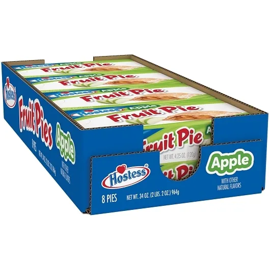 Hostess Apple Fruit Pie 8ct Single Serve (1)