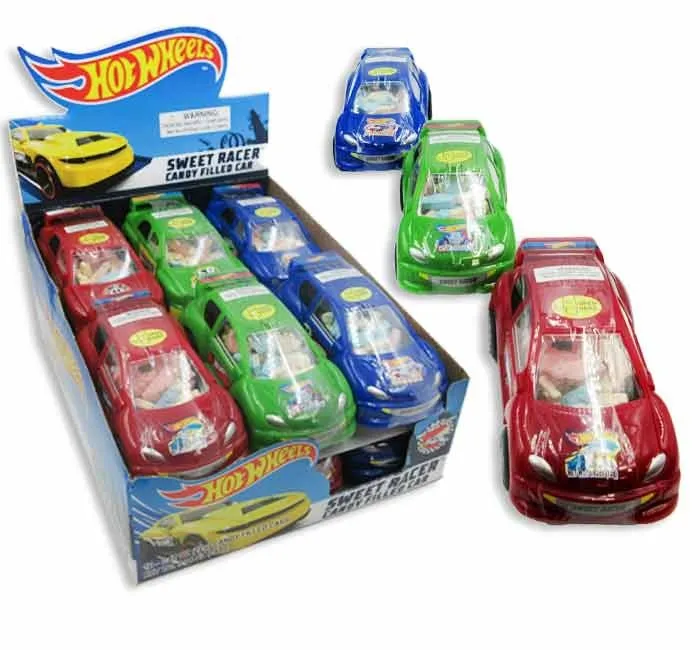 Hot Wheels Sweet Racer Race Car Candy Toys 0.42 Oz 12 ct