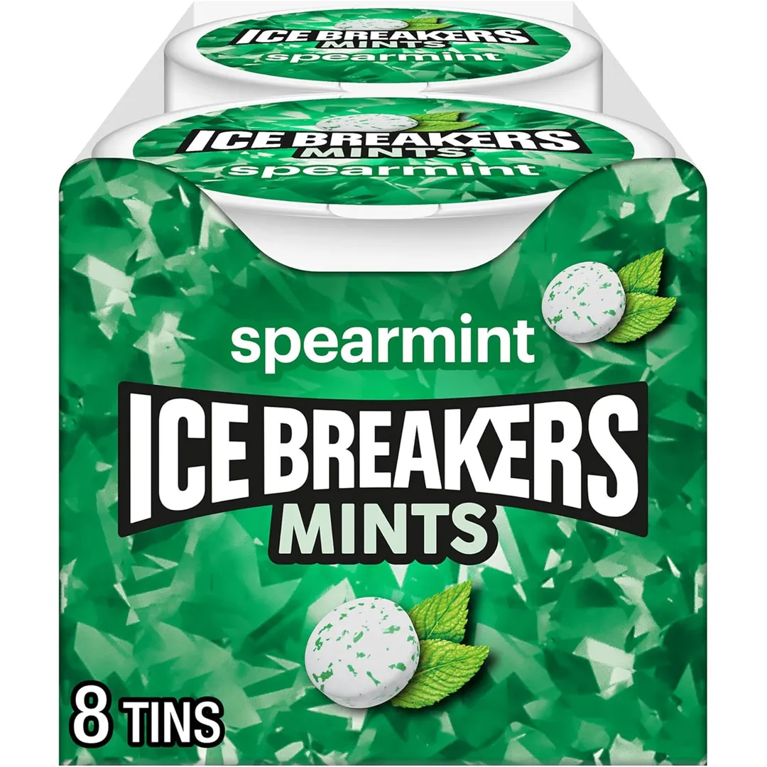 Ice Breakers Spearmint Mints 1.5 oz 8ct