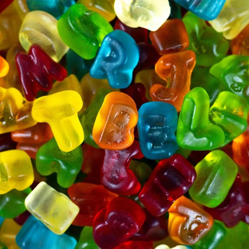 Jellioo Swedish Alphabet Letter Gummies 2.2 lb