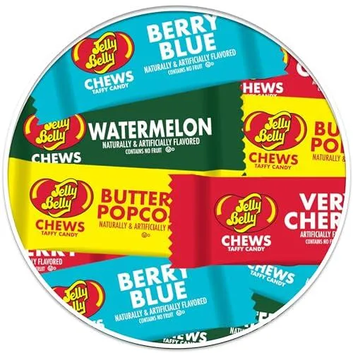 Jelly Belly Chews Taffy 3 Lb Special Edition