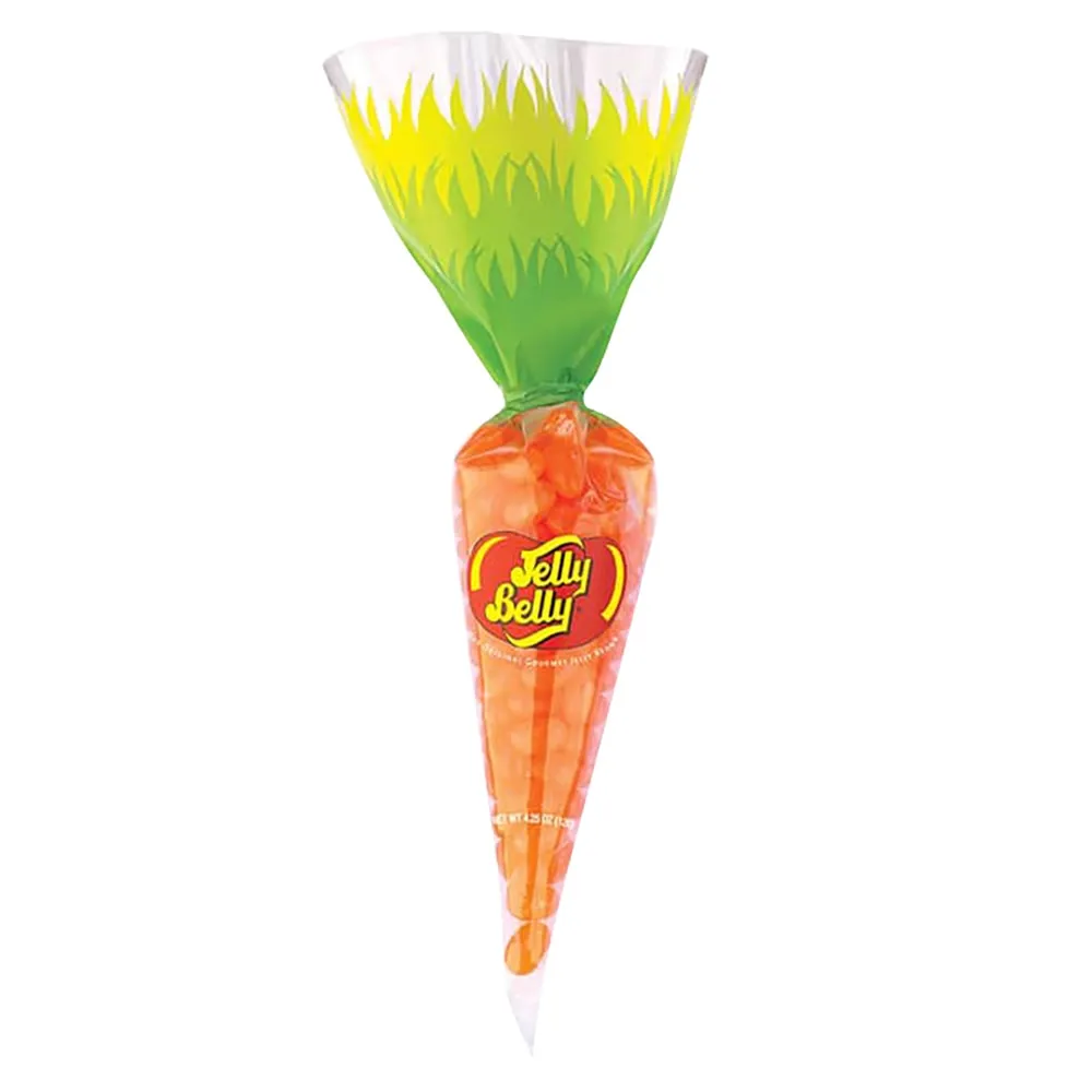 Jelly Belly Easter Tangerine Filled Jelly Bean Carrot 4.25 oz