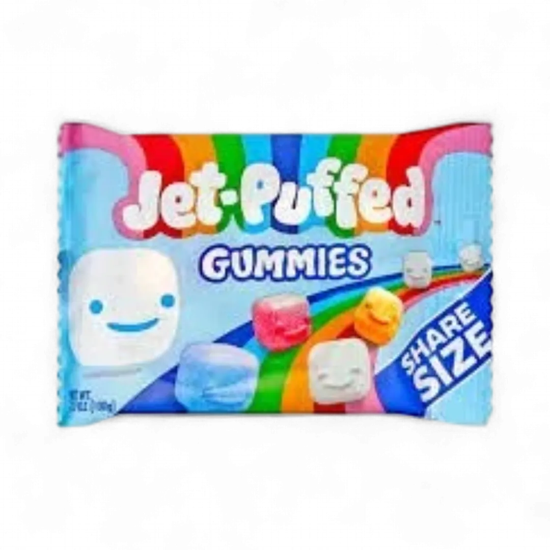 Jet-Puffed Gummies Share Size 12 Count 3.5 Ounce Tray