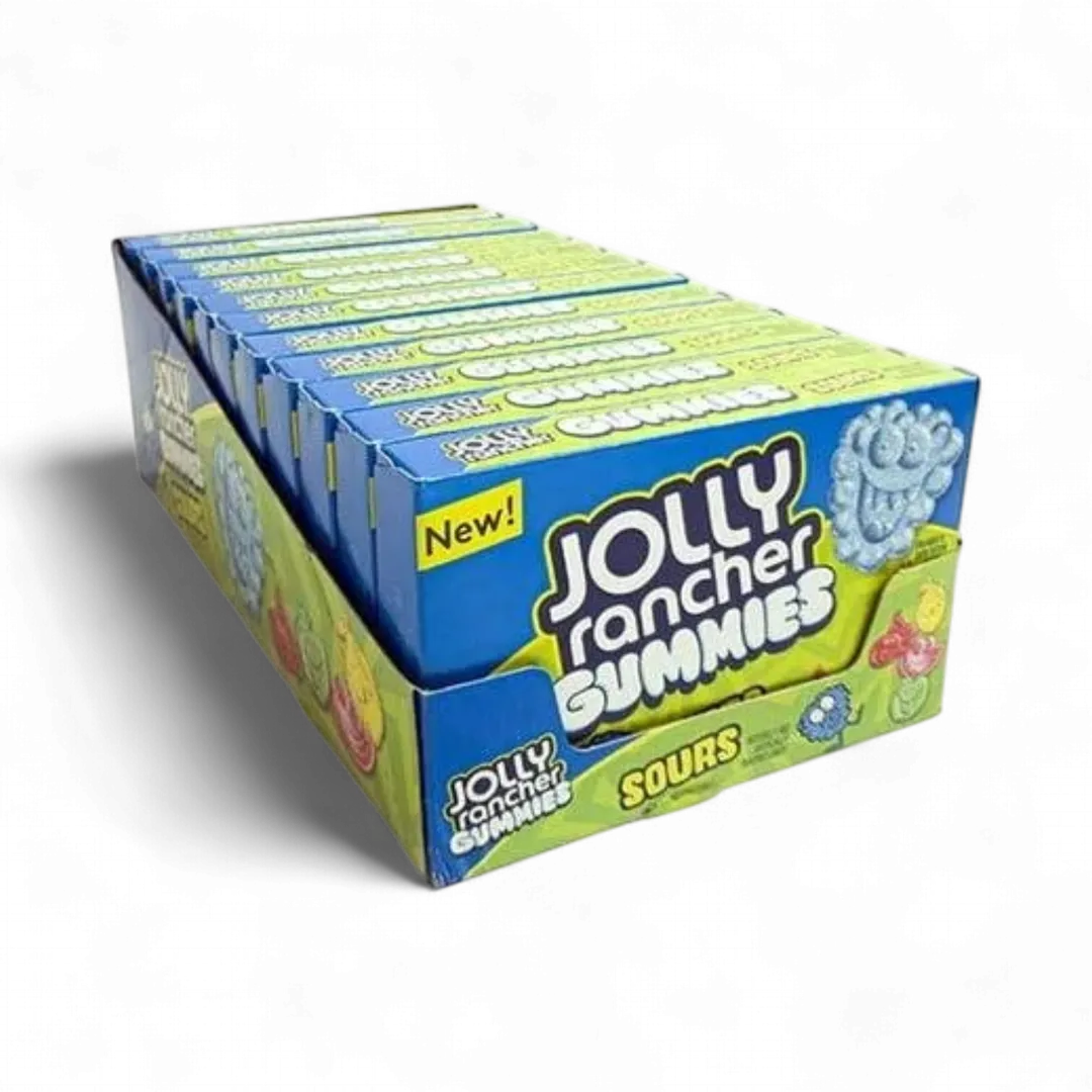 Jolly Rancher Gummies Sours Theater Box 11 Count 3.5 Ounce