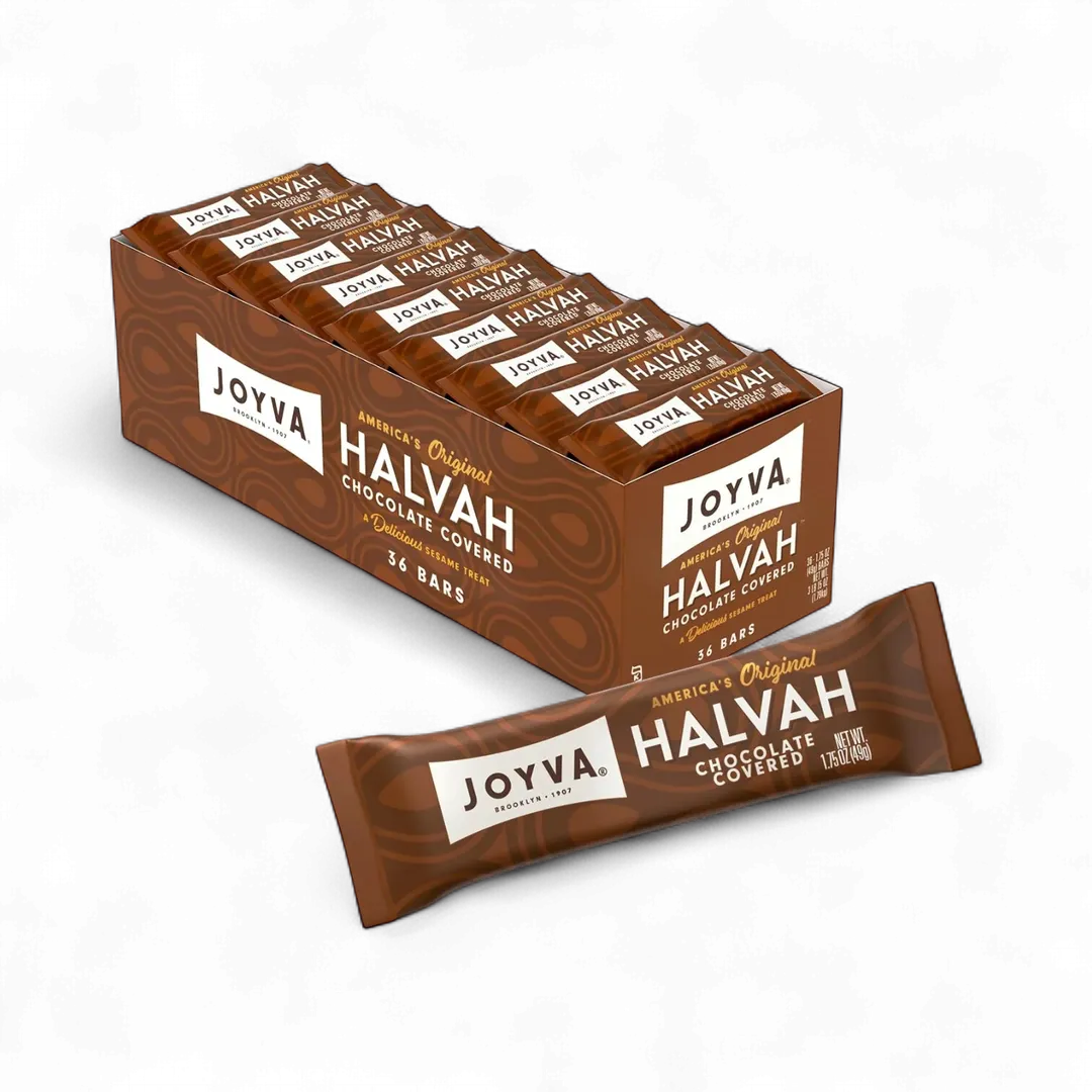 Joyva Halvah Bars Chocolate 1.75 OUNCE 36 COUNT