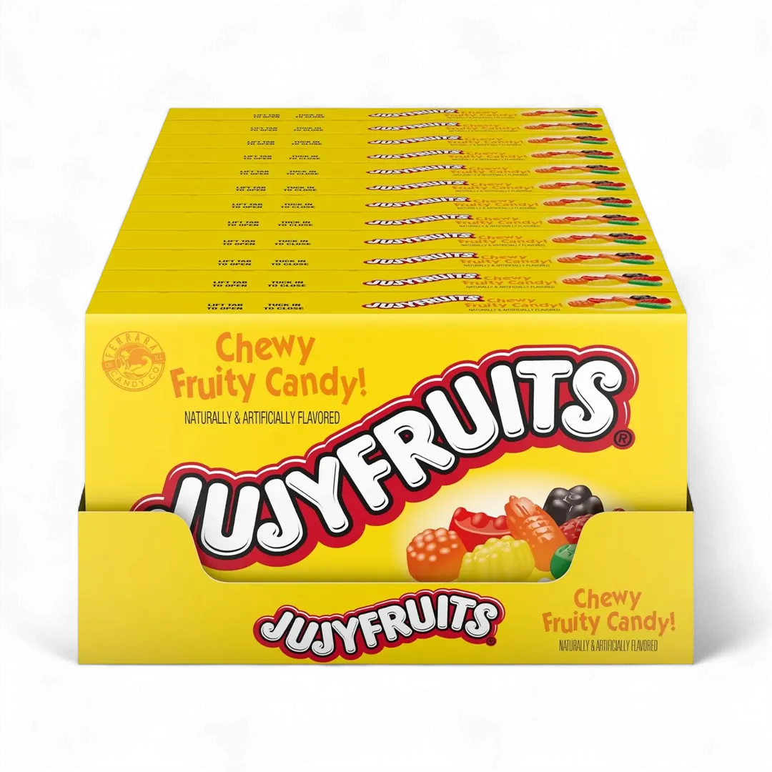 Jujyfruits Chewy Fruity 5 ounce 12 count theater box