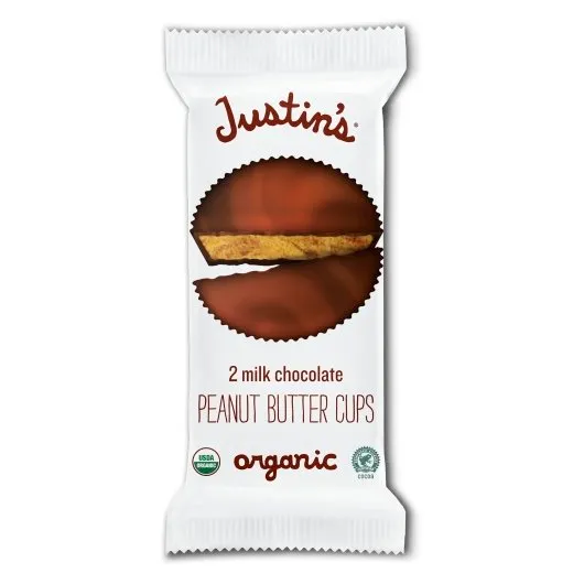 Justin's Milk Chocolate Peanut Butter Cups 1.4 oz 12 ct