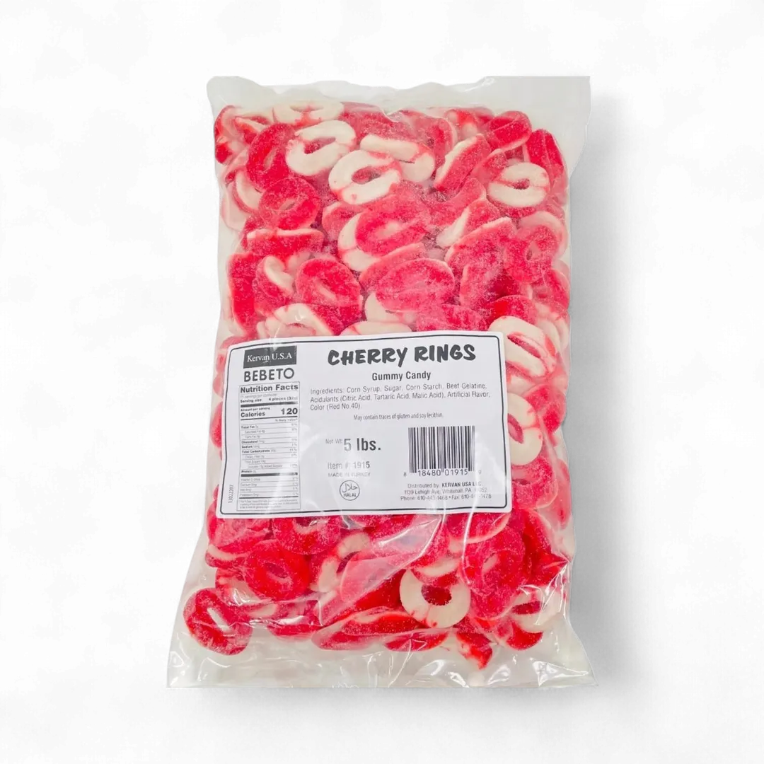 Kervan Cherry Rings 5 pound bag