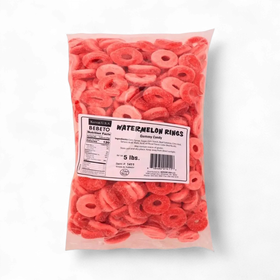 Kervan Watermelon Rings 5 Pound bag