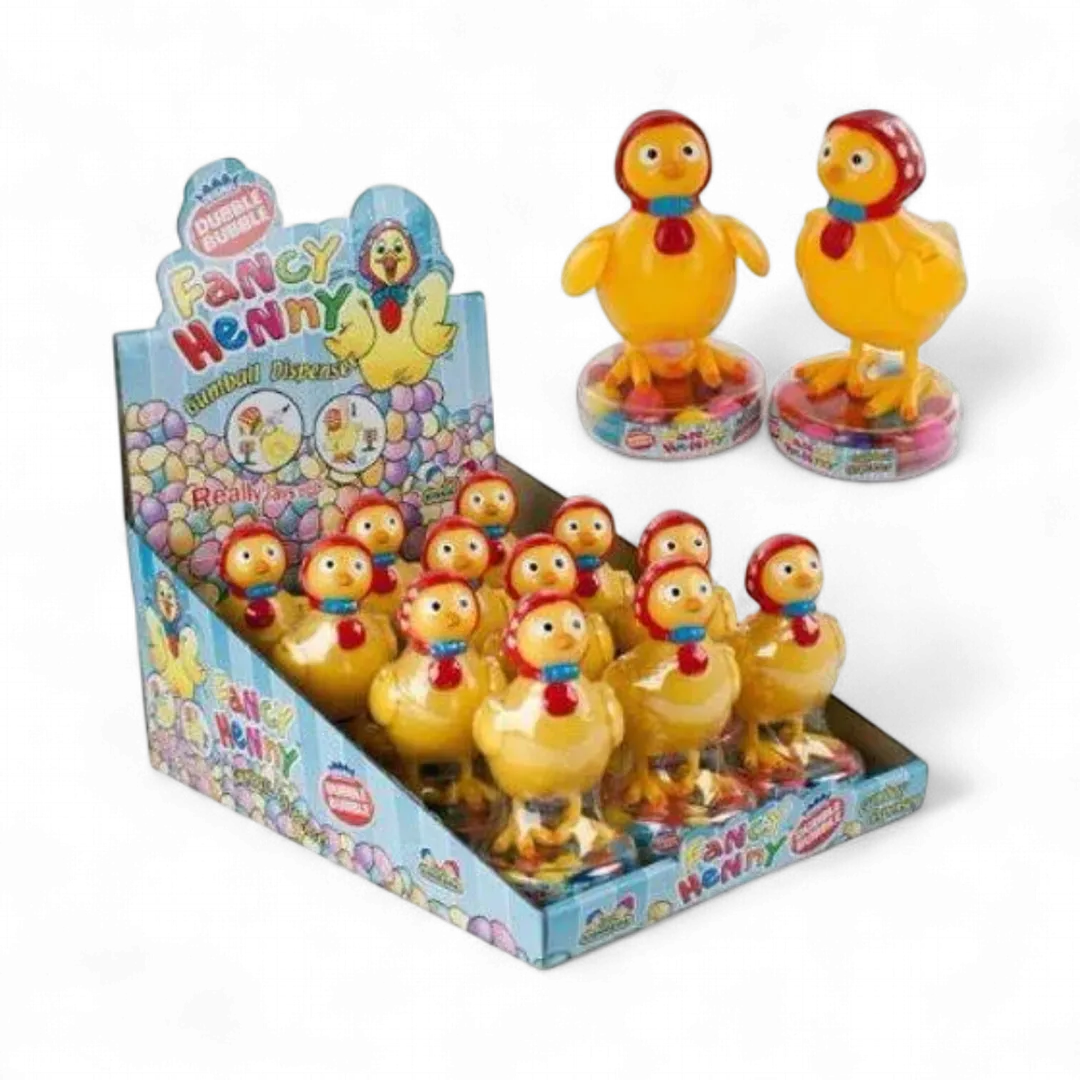 Kidsmania Fancy Henny 12 Count 0.53 Ounce Toy Dispenser Tray