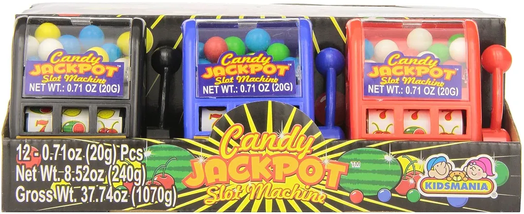 Kidsmania Jackpot Slot Machine 12 count
