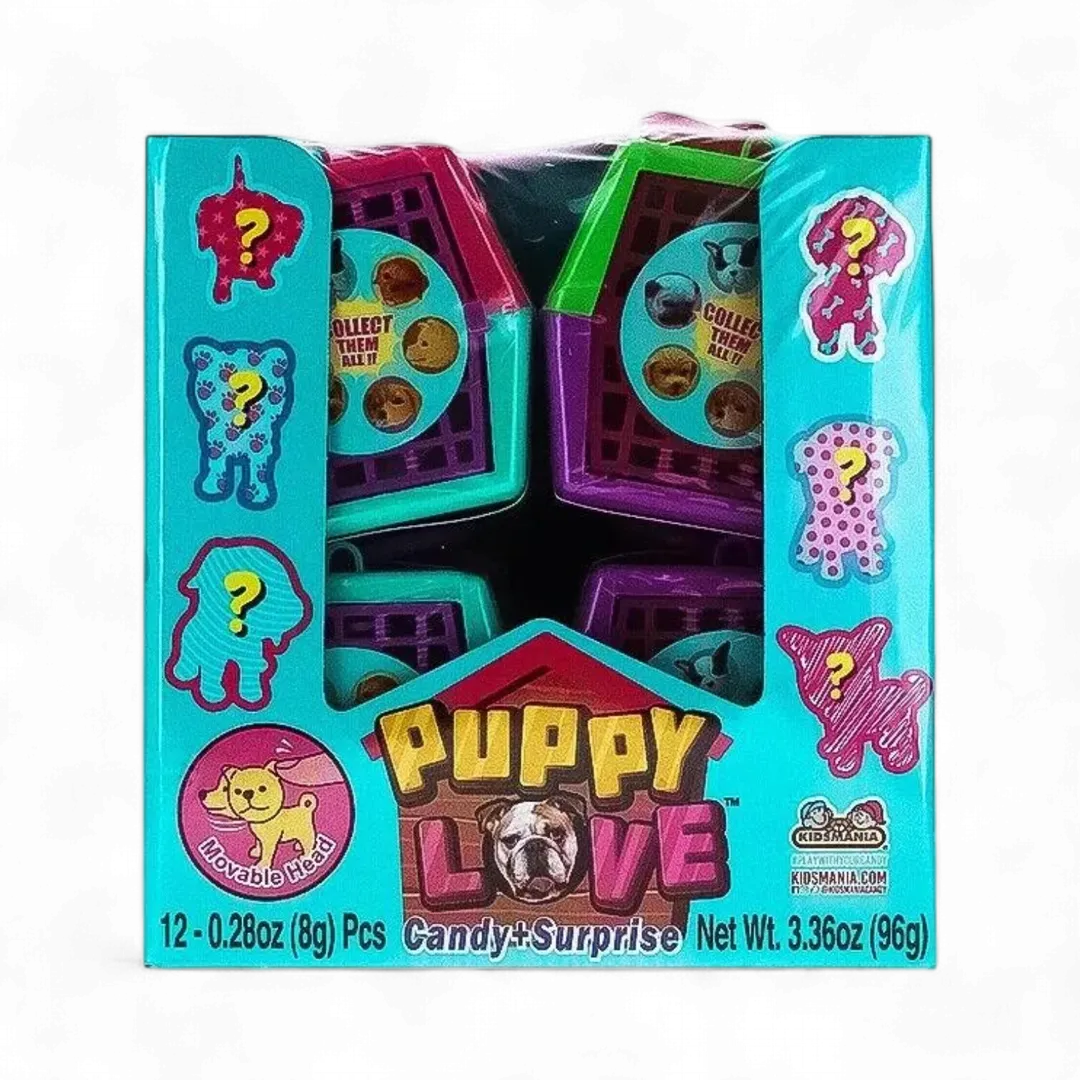 Kidsmania Puppy Love Candy 12 COUNT