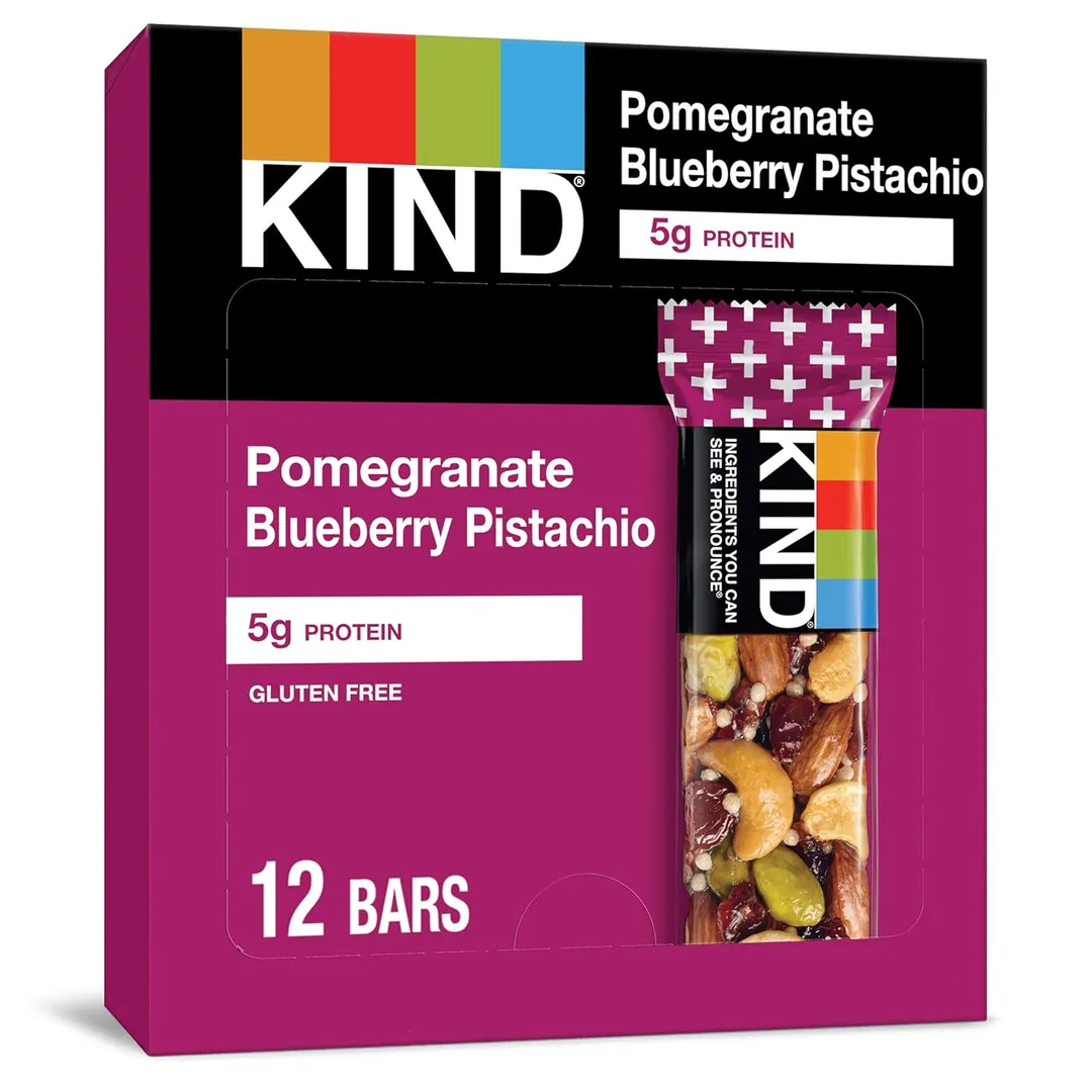 Kind Bar Pomegranate Blueberry Pistachio 1.4 oz 12 ct