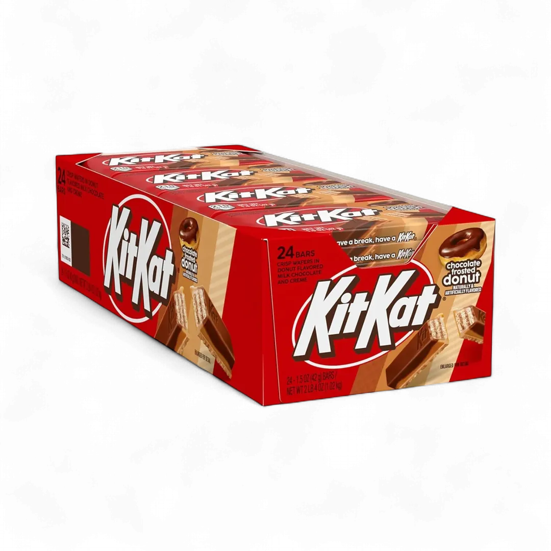 Kit Kat Chocolate Frosted Donut 1.5 ounce 24 count