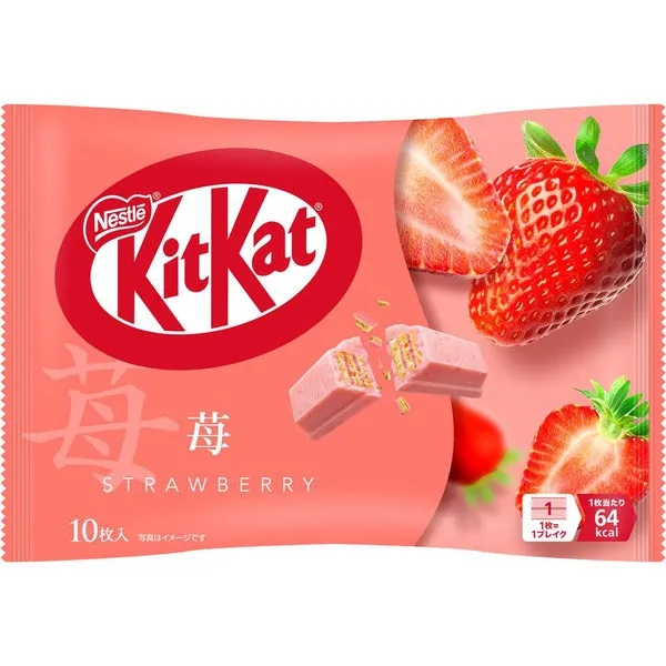 Kit Kat Japan Strawberry Minis 4 oz 6 Bags
