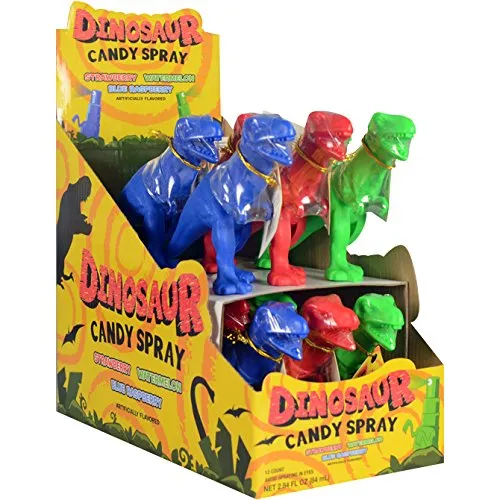 Kokos 12 Ct Dino Spray Candy Toy