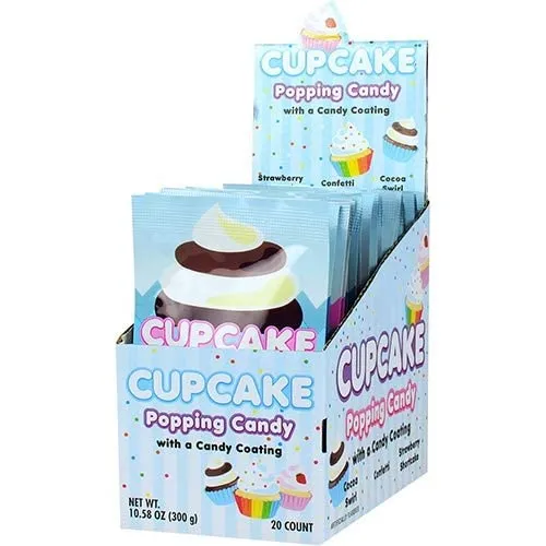 KoKo's Cupcake Coated Popping Candy .53oz 20ct