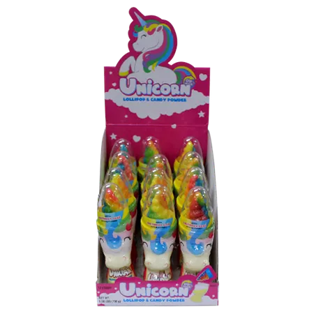 Kokos Dip N Lik Unicorn 12 Ct 2.08 oz. Lollipop