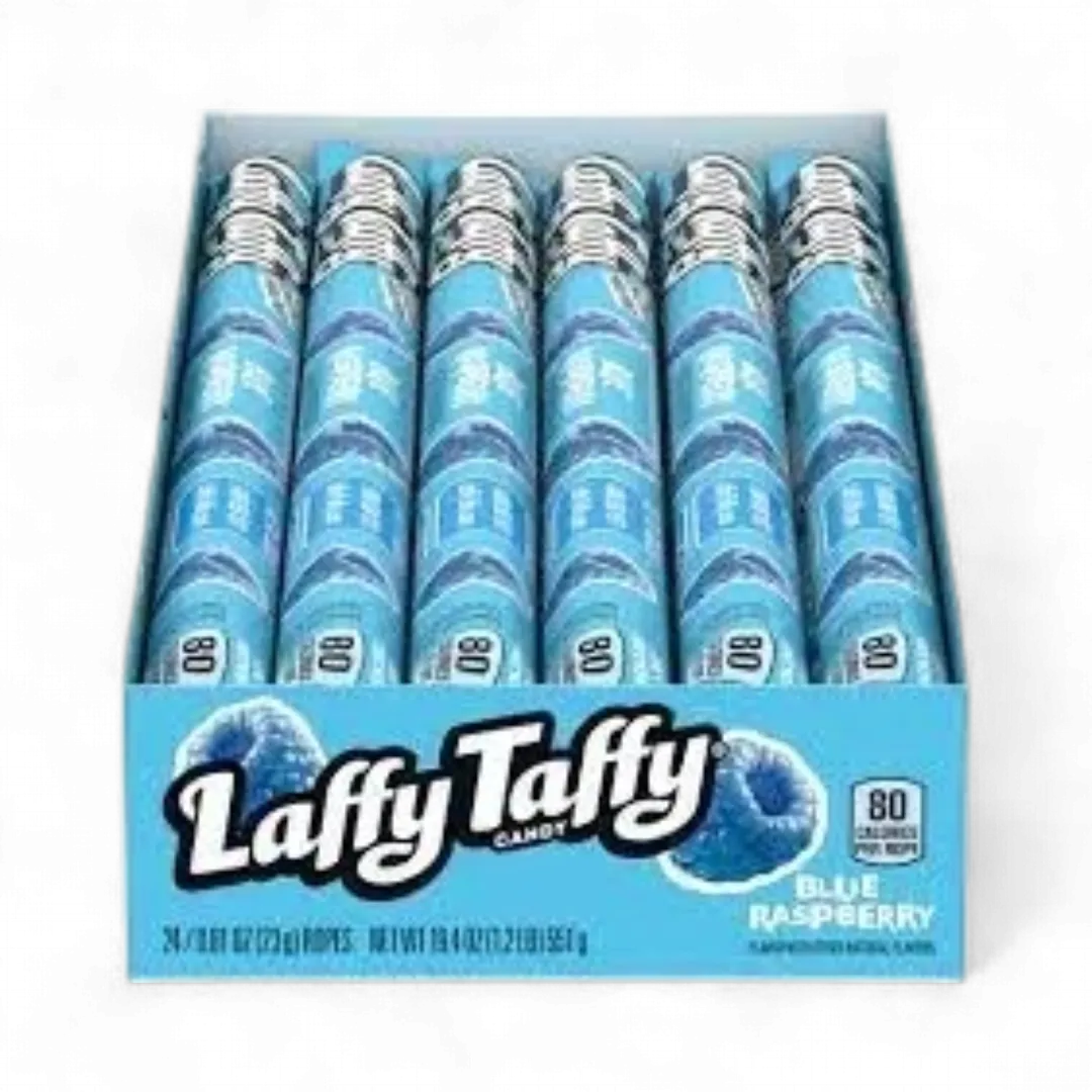 Laffy Taffy Blue Raspberry Ropes 24 count