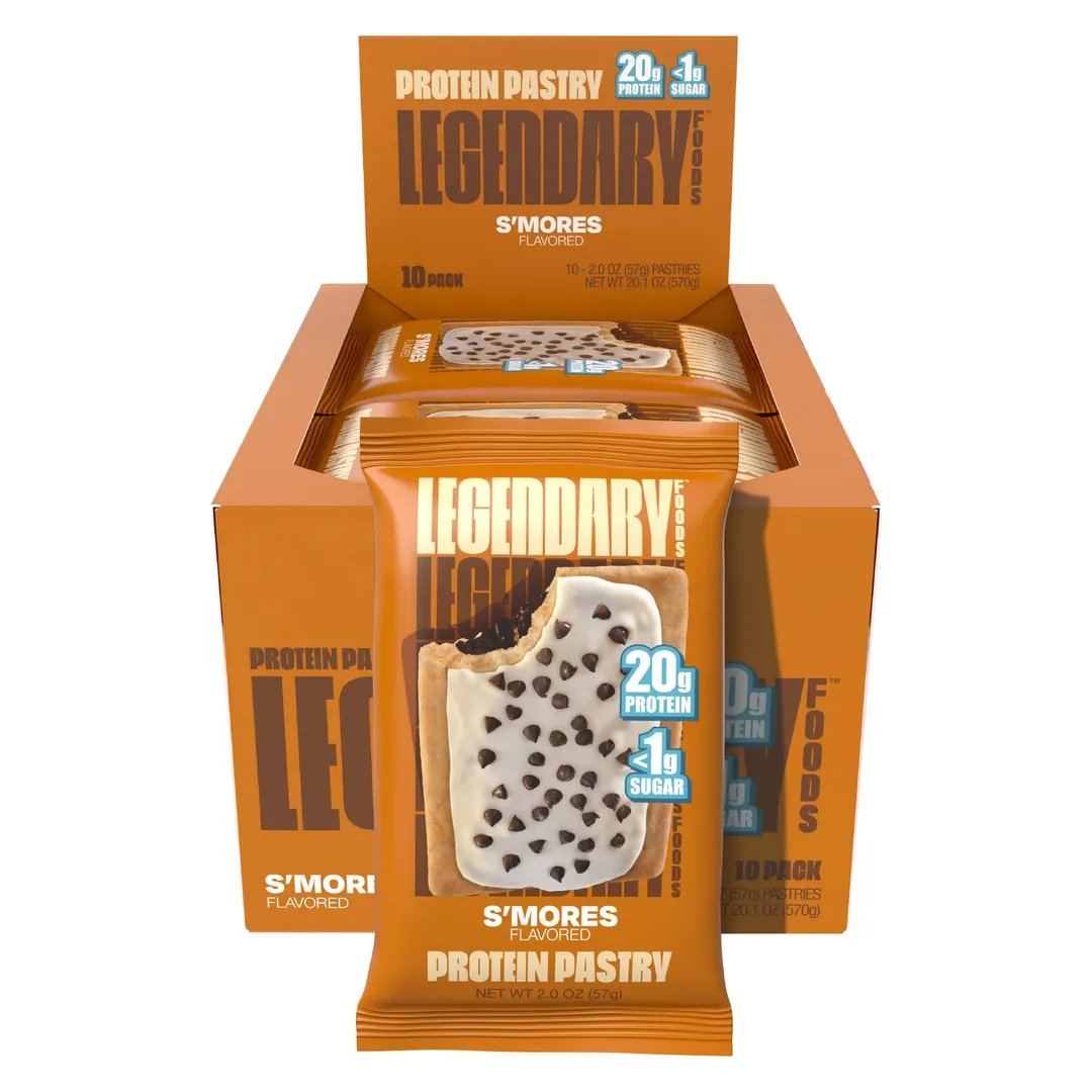 Legendary Protein Pastry Keto Brown Sugar Cinnamon 10 ct Tray
