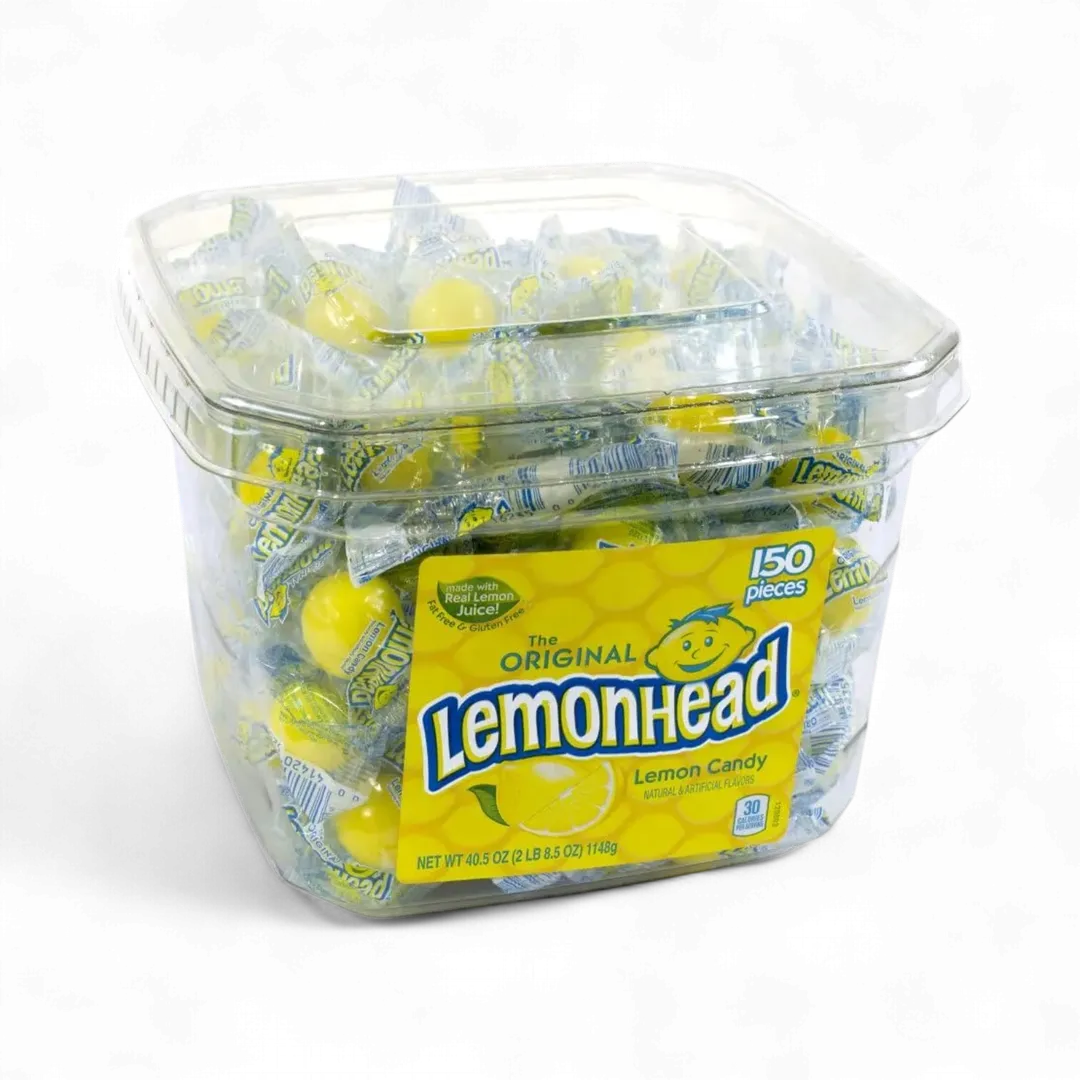 Lemonhead Candy 150 Count Tub