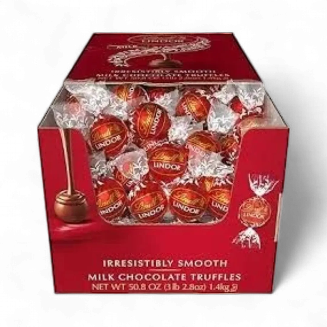 Lindt Lindor Milk Chocolate Truffles 25.4 Ounce Tray