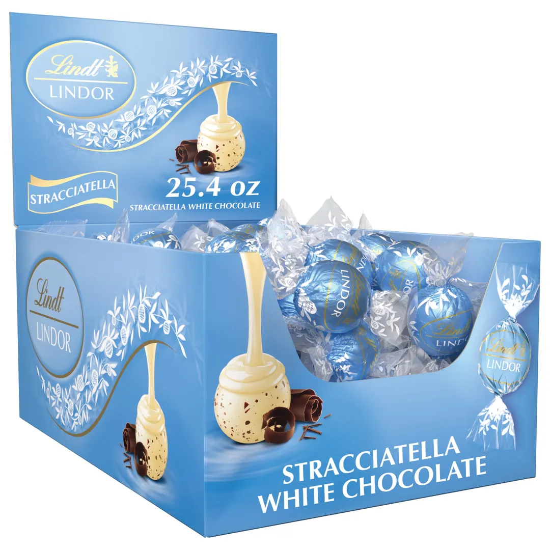Lindt Stracciatella White Chocolate 25.4 Oz Tray