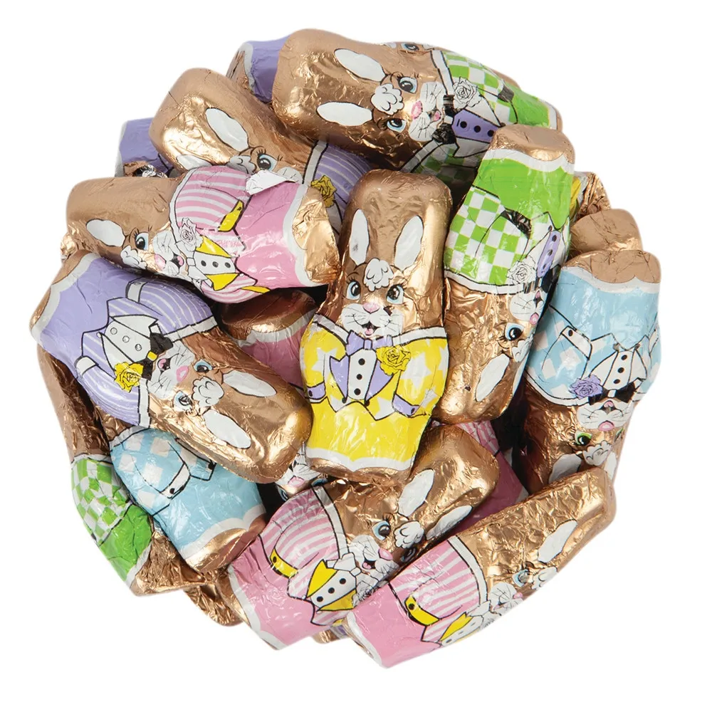 Madelaine Easter Solid DARK Chocolate Mini Bunnies 5 lb