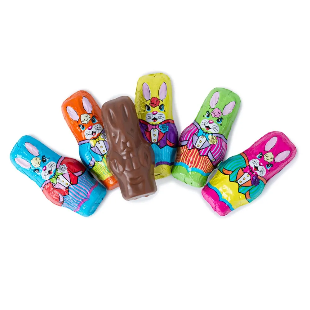 Madelaine Easter Solid MILK Chocolate Mini Bunnies 5 lb