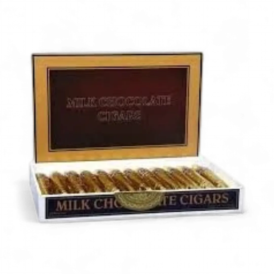 Madelaine Premium Milk Chocolate Cigars Gift Box 24 Count