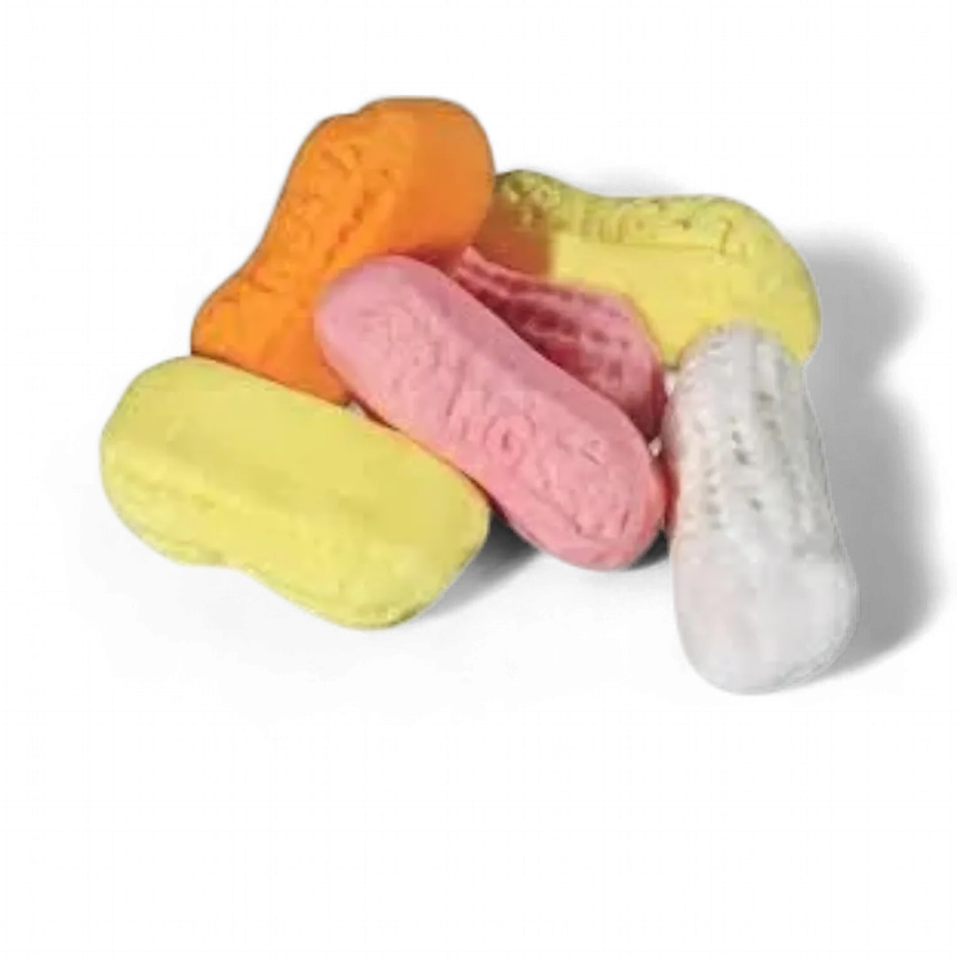 Marshmallow Circus Peanuts Assorted 5 Pound Bag