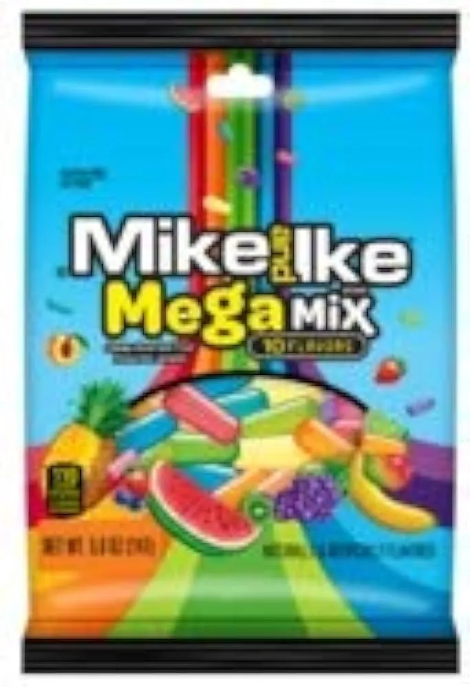 Mike And Ike 5 Oz Peg Bag Megamix