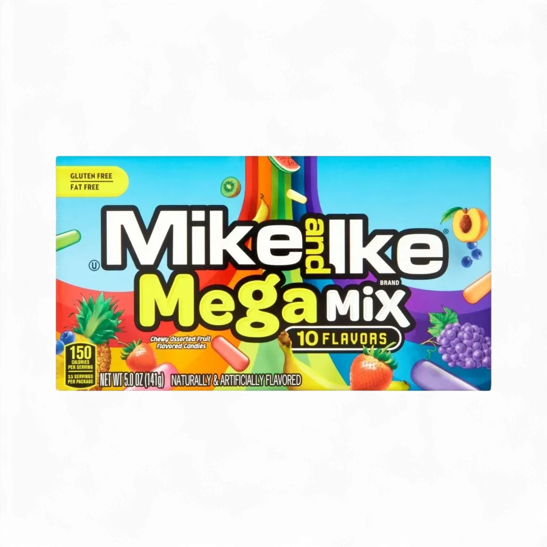 Mike and Ike Mega Mix 4.25 ounce 12 count theater box