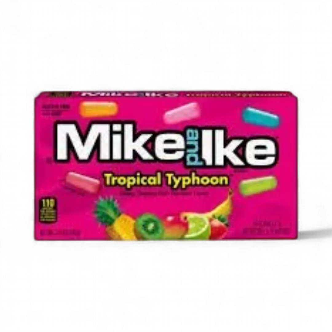 Mike And Ike Tropical Typhoon Theater Box 12 Count 4.25 Ounce