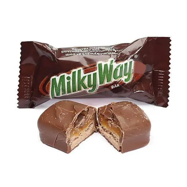Milky Way Fun Size Chocolate Caramel Candy 2.66 lbs