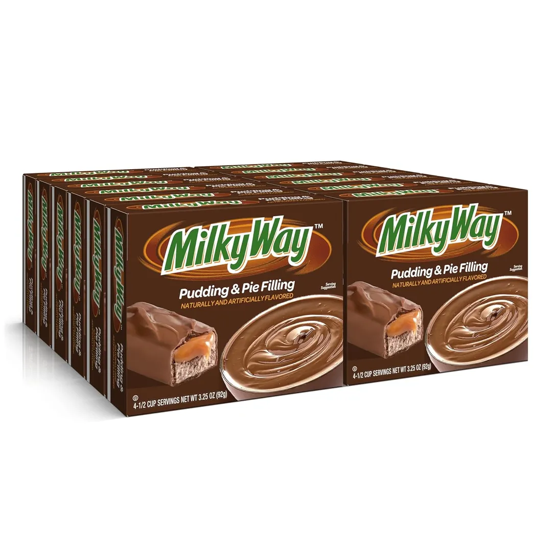 Milky Way Pudding & Pie Filling Dessert Mix 2.55 oz 12 ct