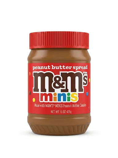 M&M Mini Peanut Butter Spread Candy Pieces 15 oz