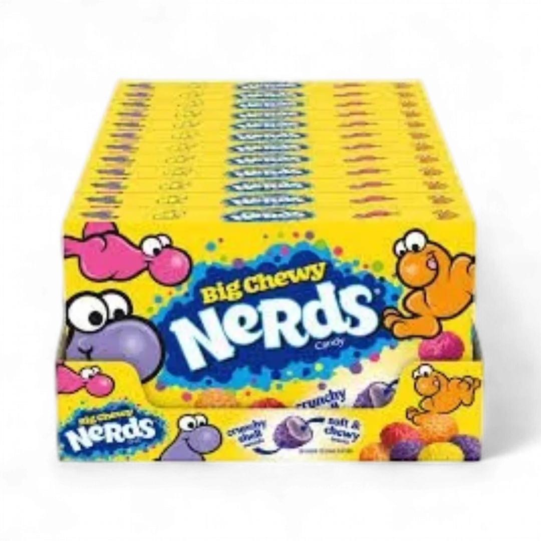Nerds Big Chewy Nerds Candy Theater Box 12 Ct 4.25 Oz