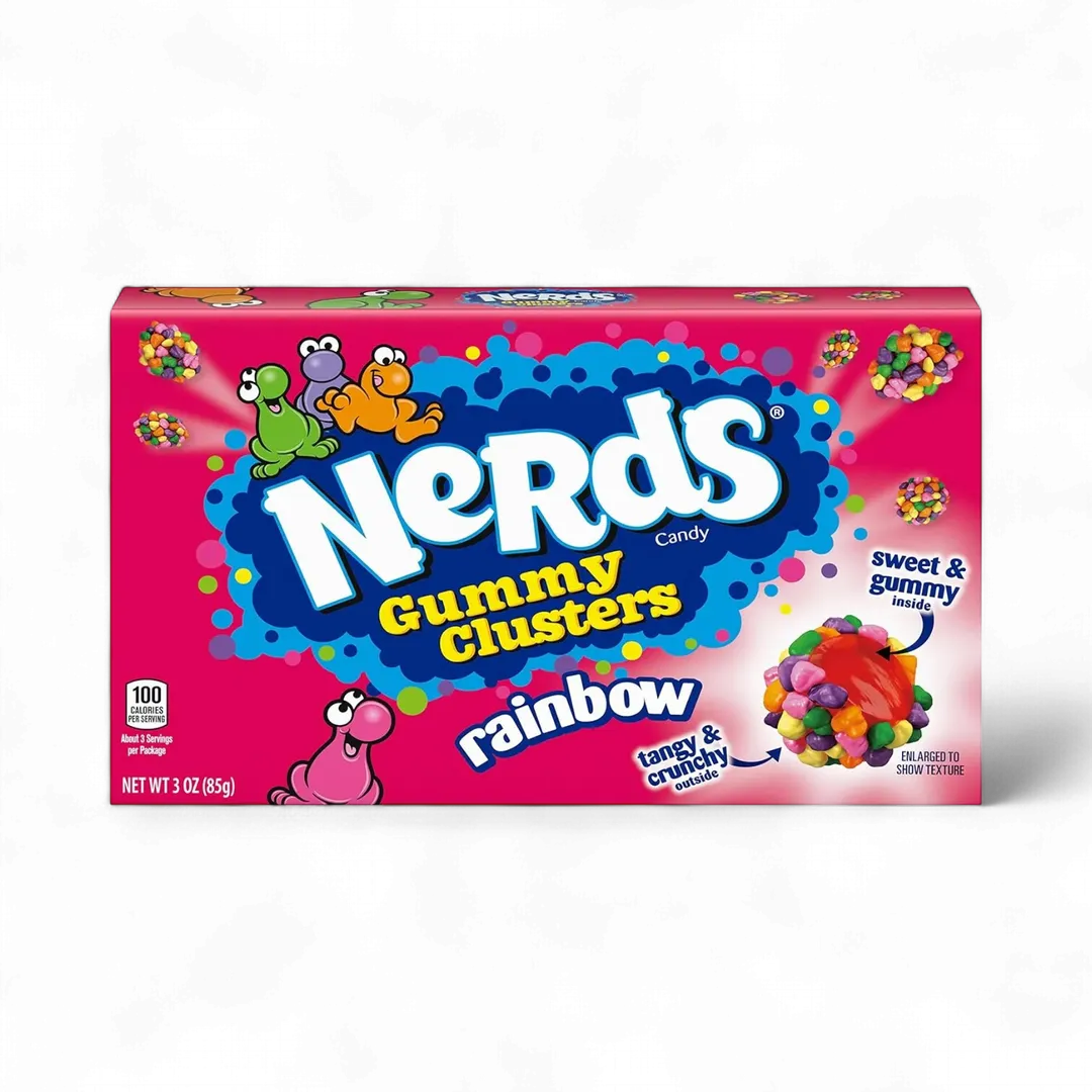 Nerds Gummy Clusters 3 ounce 12 count Theater Box