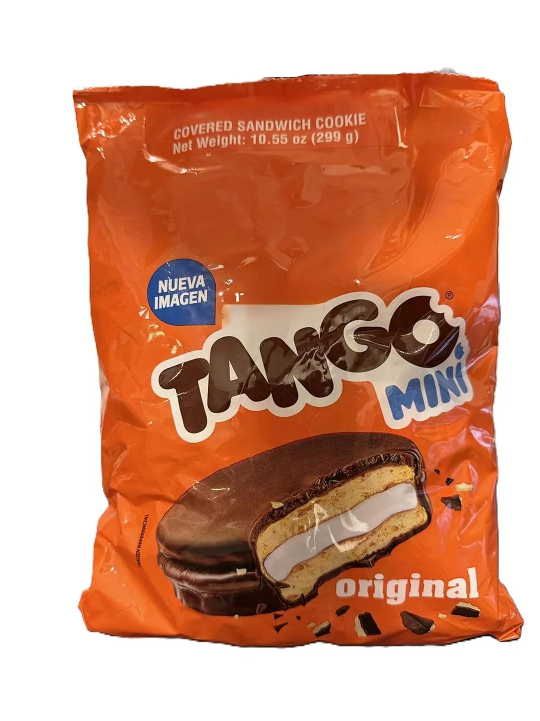 Nestle Tango Mini Blanco Sandwich Cookie 10.55oz Bag 4 Pack