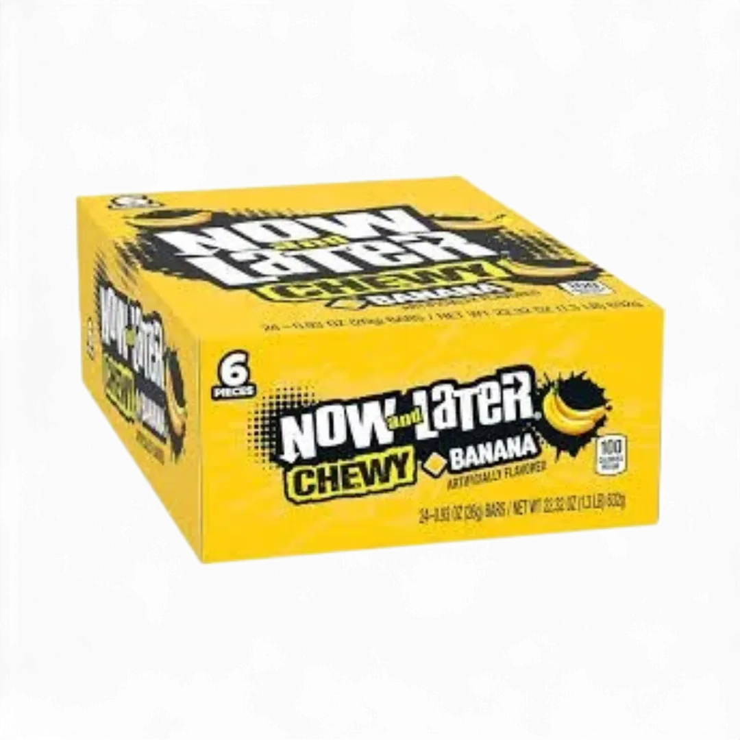 Now And Later Banana 24 Count 0.93 Ounce Bars