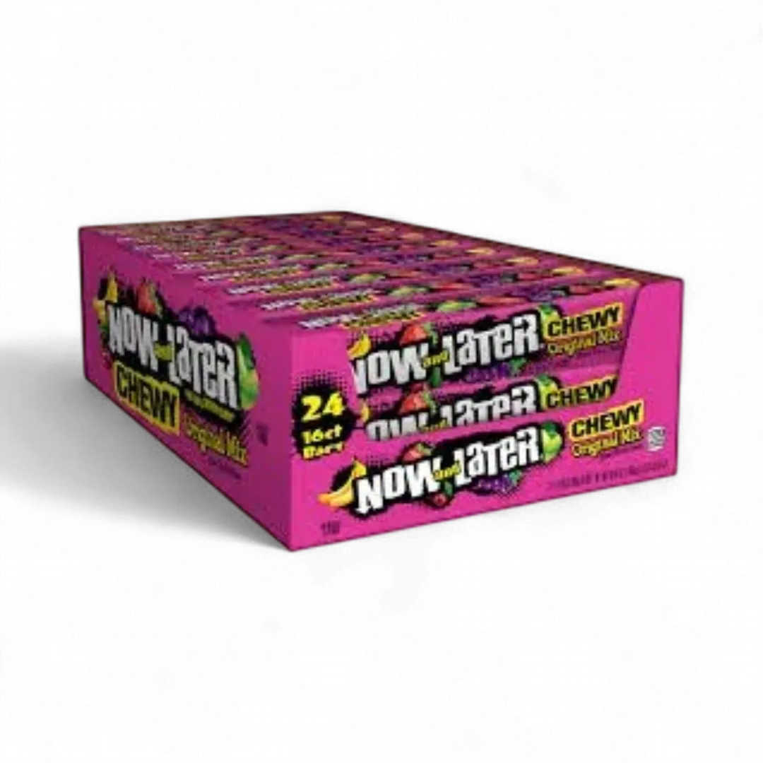 Now And Later Chew Original Mix 24 Count 2.44 Ounce Bars