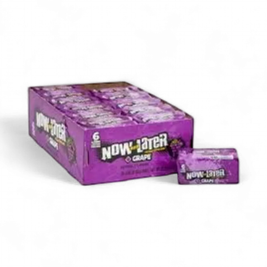 Now And Later Grape 24 Count 0.93 Ounce Bars