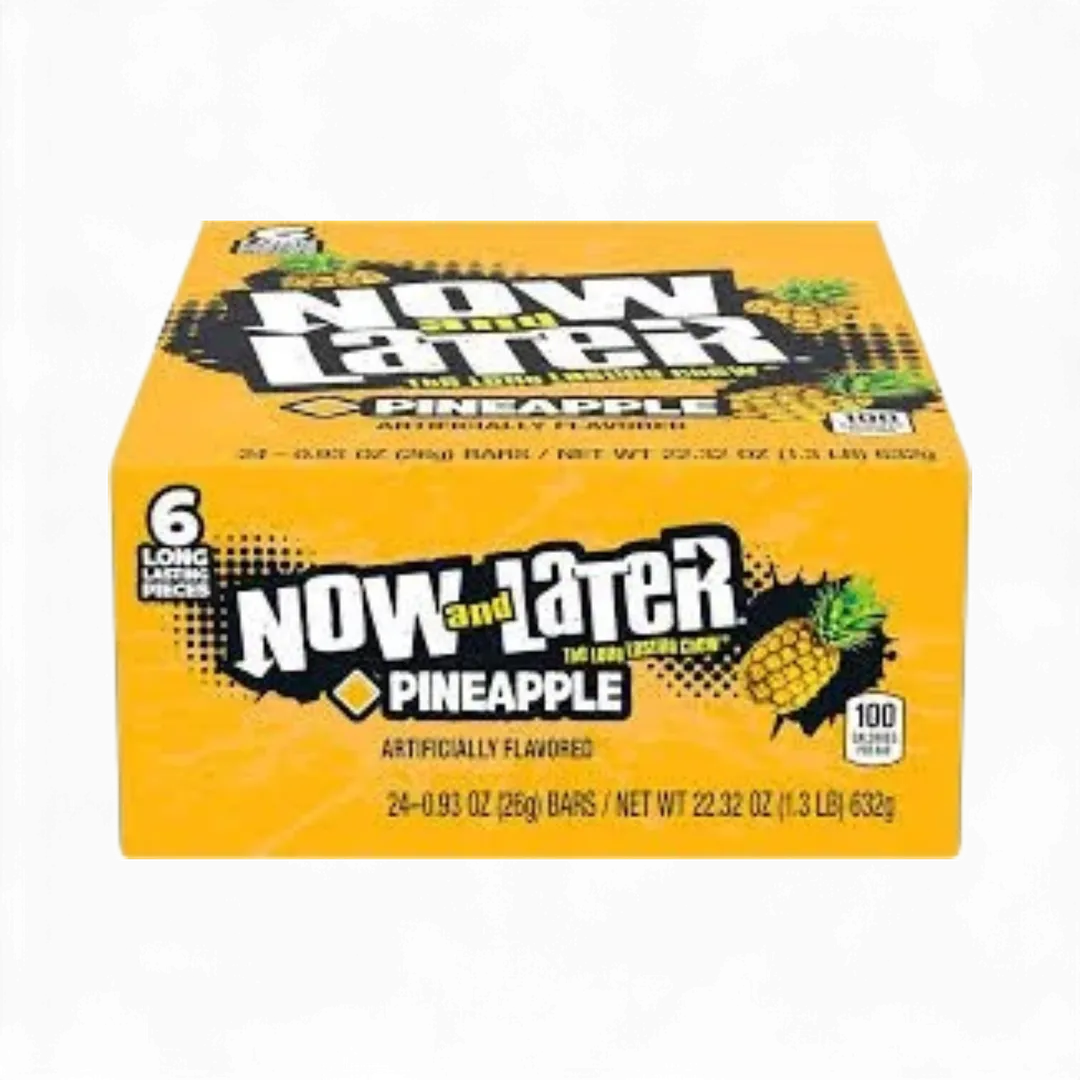 Now And Later Pineapple 24 Count 0.93 Ounce Bars