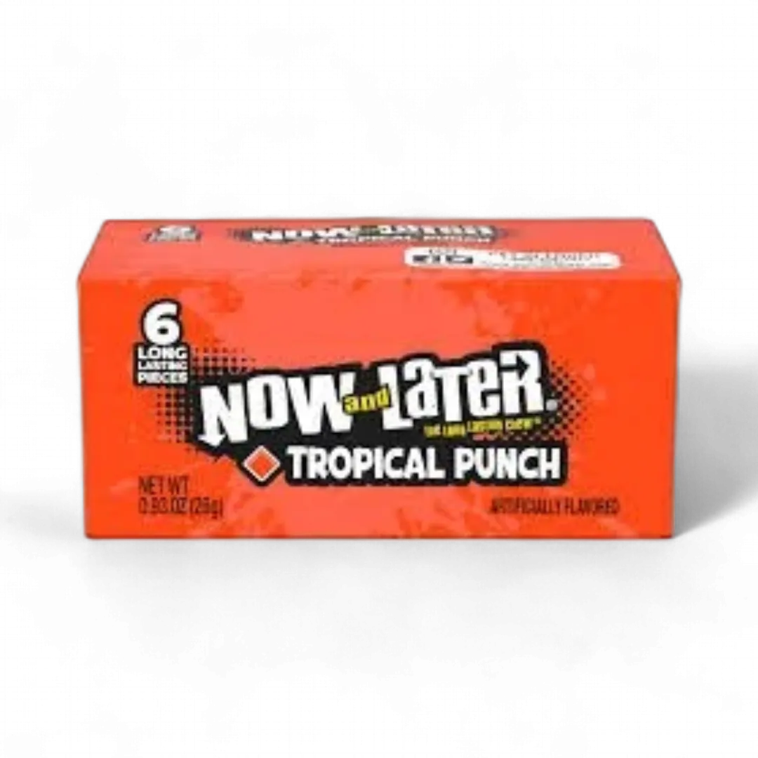 Now And Later Tropical Punch 24 Count 0.93 Ounce Bars